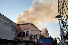 Казанлък - сграда - пожар