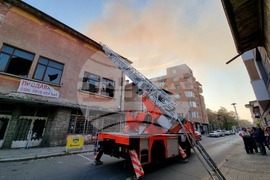 Казанлък - сграда - пожар