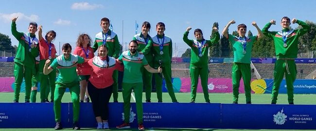 Спешъл Олимпикс България: Представяне на националния отбор по хокей на трева за хора с увреждания за участие в турнира по хокей на трева от Европейските игри на Спешъл Олимпикс