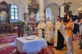 Габрово - икона на Никифор Прокажения - посрещане