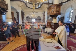 Габрово - икона на Никифор Прокажения - посрещане