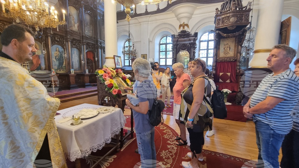 Габрово - икона на Никифор Прокажения - посрещане
