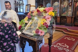 Габрово - икона на Никифор Прокажения - посрещане