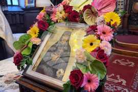 Габрово - икона на Никифор Прокажения - посрещане