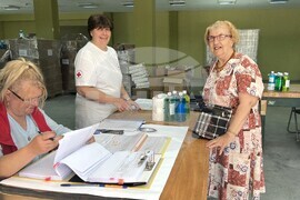 Хасково - Български Червен кръст - помощи