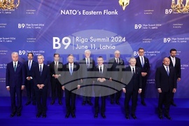 Латвия - среща на върха на Б9 в Рига - Румен Радев