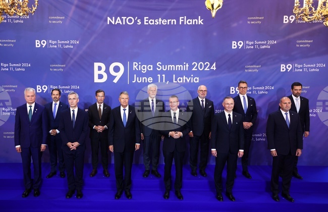 Латвия - среща на върха на Б9 в Рига - откриваща сесия