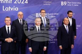 Латвия - среща на върха на Б9 в Рига - Румен Радев