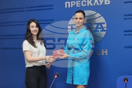 Национален пресклуб на БТА Плевен - награждаване