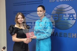 Национален пресклуб на БТА Плевен - награждаване