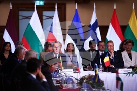 Латвия - среща на върха на Б9 в Рига - откриваща сесия