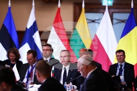 Латвия - среща на върха на Б9 в Рига - откриваща сесия