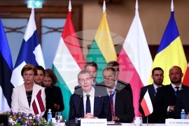 Латвия - среща на върха на Б9 в Рига - откриваща сесия