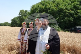  Село Златитрап - жътвена кампания 2024 - откриване