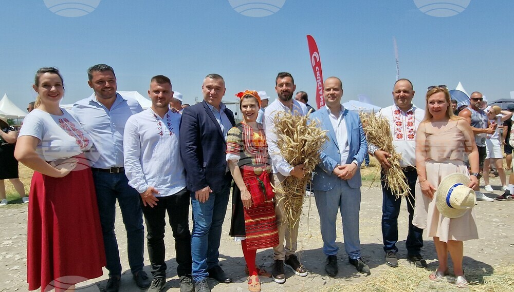 Село Златитрап - жътвена кампания 2024 - откриване