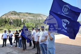 Девня - протестен митинг