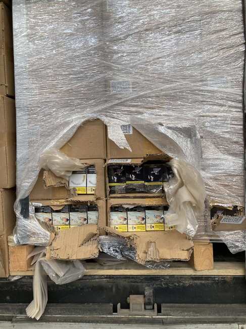 76 800 къса контрабандни цигари откриха митническите служители на МП Капитан Андреево