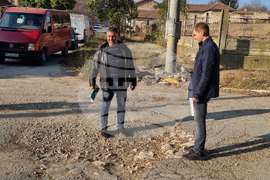 Славяново - протест - път