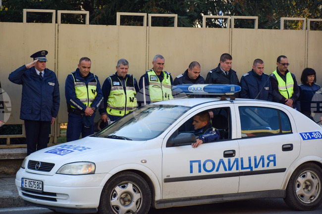 Благоевград - полиция - минута мълчание