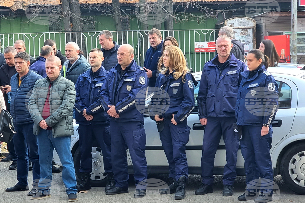 Видин - МВР - служители - едноминутно мълчание