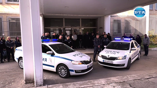 Столични полицаи изразиха почит към загиналия си колега на границата с Турция