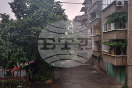 Търговище - буря - градушка