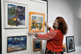 Бургас - мултимедийната книга „Омагьосана приказка“ - изложба