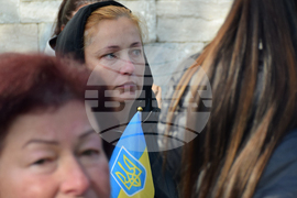 Банско - украинци - протест