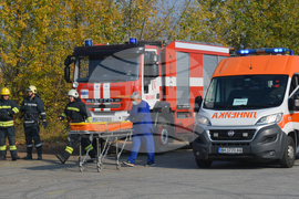 Видин - Единна спасителна система - учение