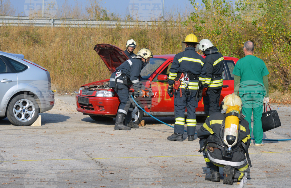 Видин - Единна спасителна система - учение