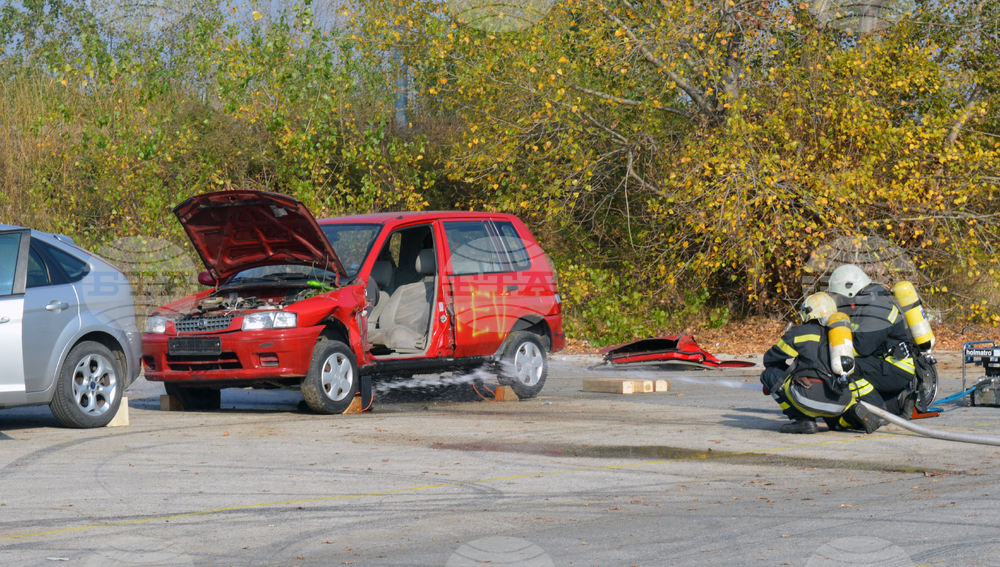 Видин - Единна спасителна система - учение