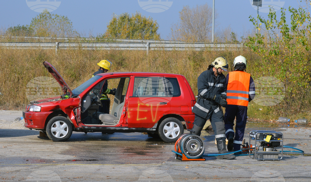 Видин - Единна спасителна система - учение