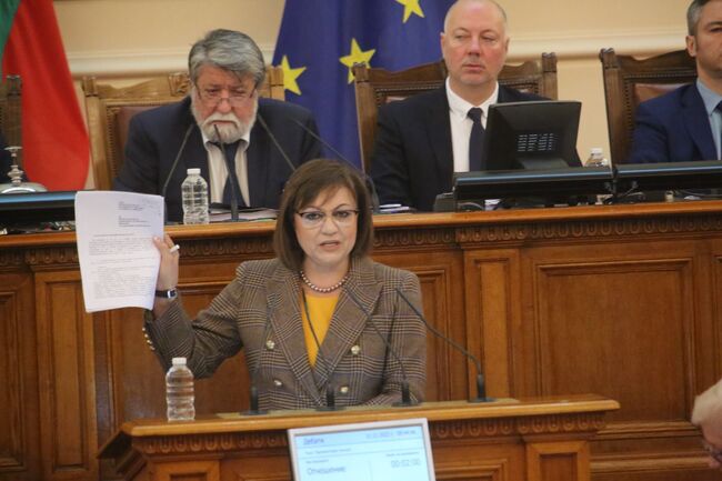 Корнелия Нинова: Искаме минималната заплата за работниците да стане 850 лв.