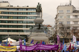 Протест - КНСБ - КТ Подкрепа