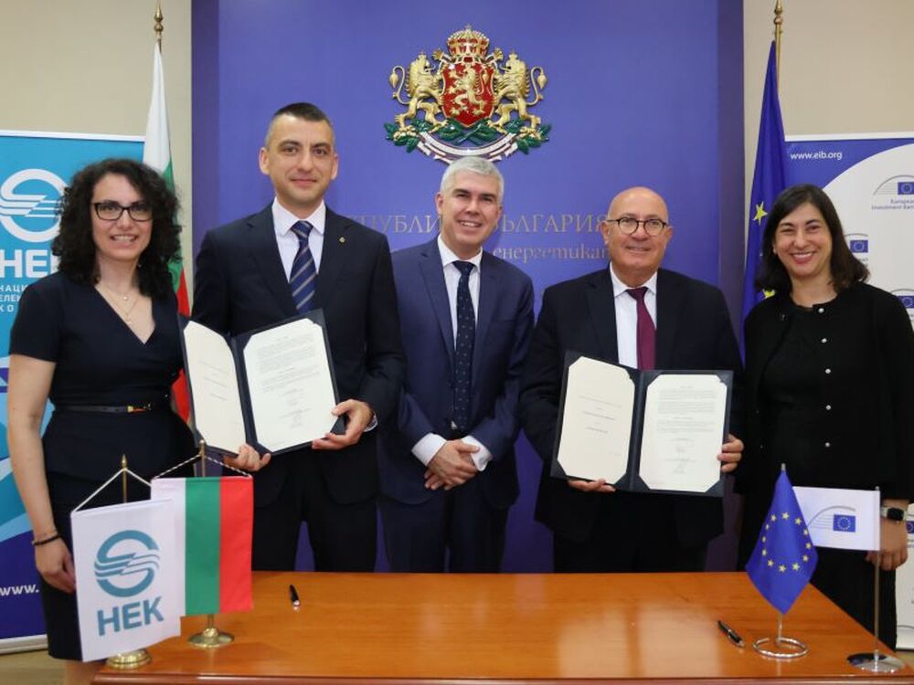 Министър Малинов и вицепрезидентът на ЕИБ обсъдиха сътрудничеството в процеса по енергиен преход 