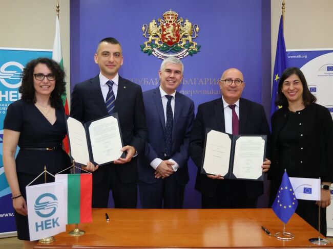 Министър Малинов и вицепрезидентът на ЕИБ обсъдиха сътрудничеството в процеса по енергиен преход 