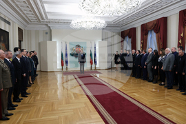 Румен Радев - Българска антарктическа експедиция - флаг