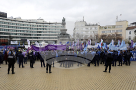 Протест - КНСБ - КТ Подкрепа