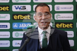 ПФК Лудогорец - пресконференция - Ангел Петричев