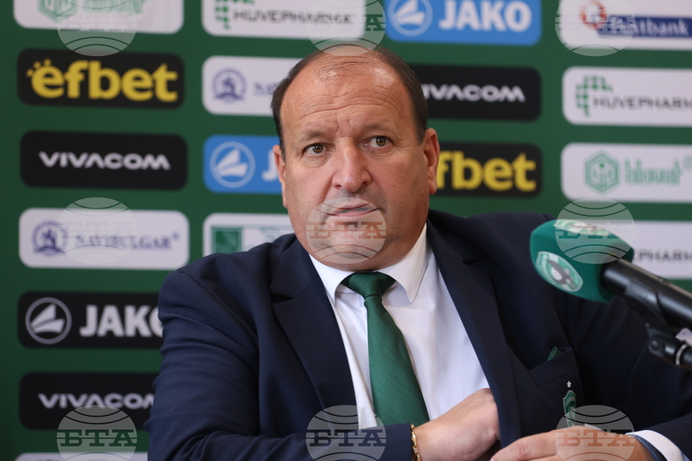 ПФК Лудогорец - пресконференция - Георги Караманджуков