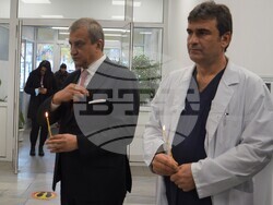 Снимка: Община Благоевград - Кметът на Благоевград Илко Стоянов присъства на водосвет за здраве  в Специализирана болница за активно лечение по онкология „Св. Мина“