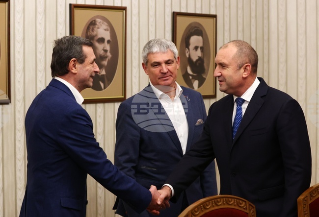 Румен Радев - синдикати - среща