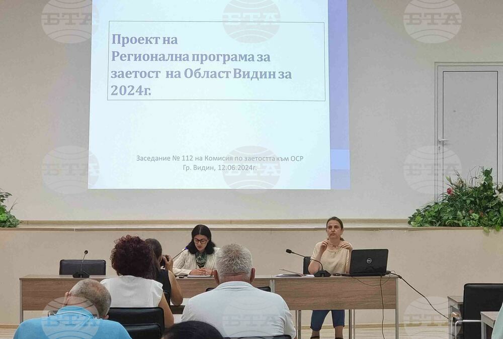 Видин - Областна комисия по заетостта - заседание
