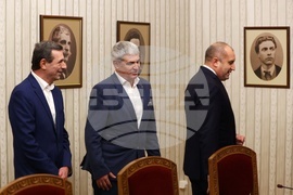 Румен Радев - синдикати - среща
