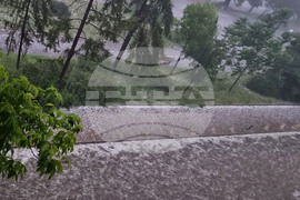 Шумен - буря - градушка