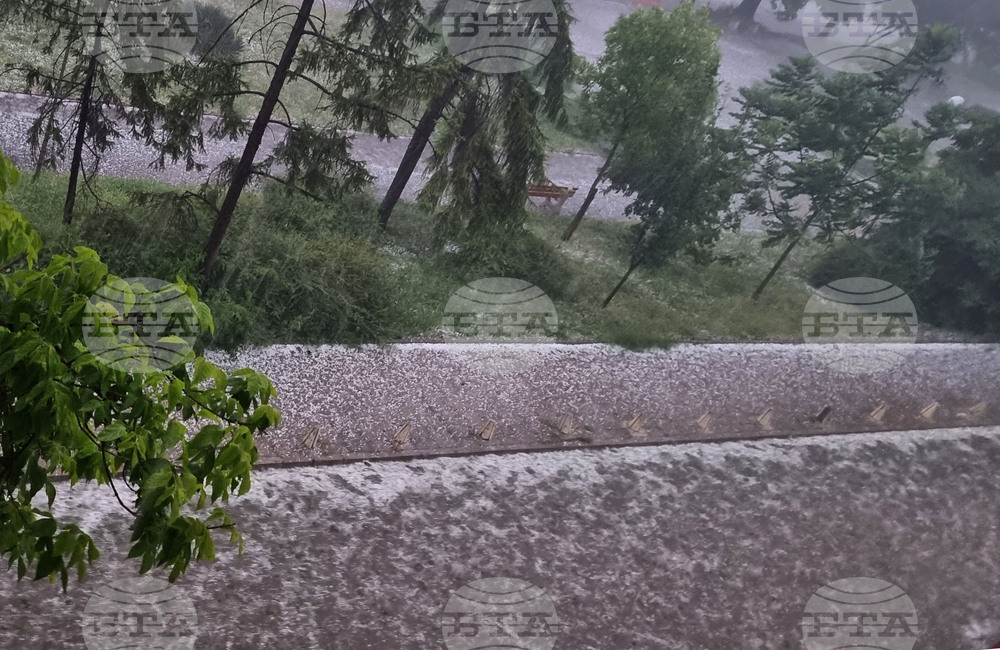 Шумен - буря - градушка