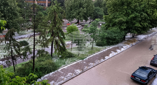 Шумен - буря - градушка