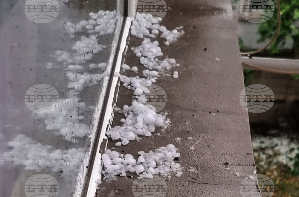 Шумен - буря - градушка