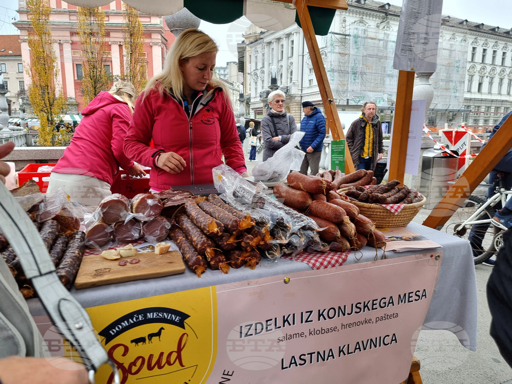 Словения - Любляна - празник на младото вино /Снимка: БТА