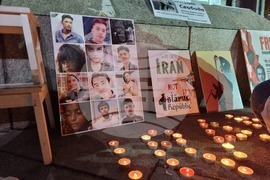 Протест за човешките права, София, Иран, в подкрепа на Махса Амини